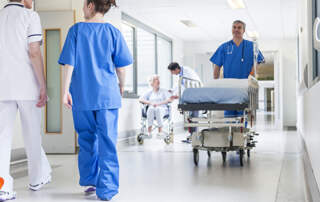 From the hospital bed 9